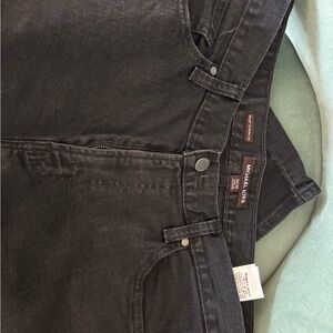 Michael Kors Grant Classic Fit Men's Black Jeans